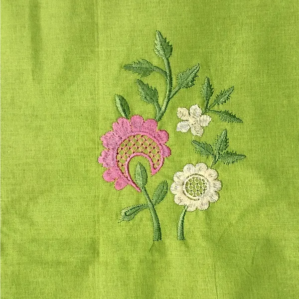 Pack_Of_1_Green_Cotton_Embroidered_Gulzaar_Bedsheet_Double_Bed