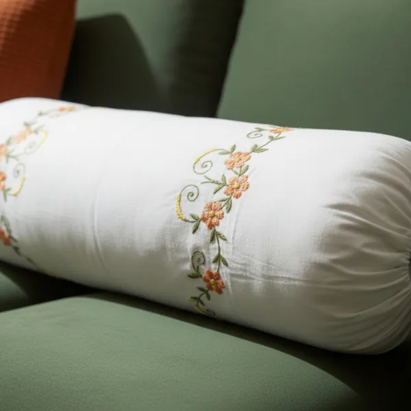 Pack_Of_1_White_Cotton_Embroidered_Rangoli_Bolster_Cover