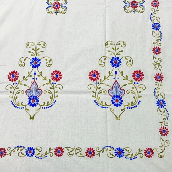 Pack_Of_1_Cream_Cotton_Embroidered_Mehek_Bedsheet_Double_Bed