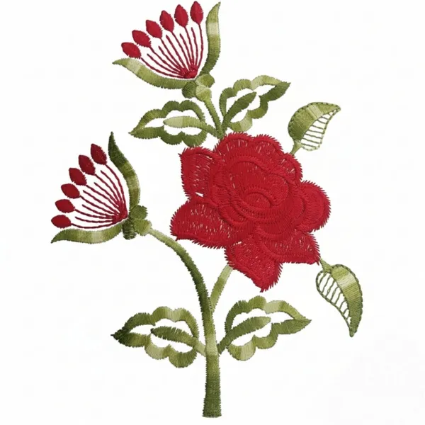 Pack_Of_2_White_Cotton_Embroidered_Red_Rose_Bolster_Cover