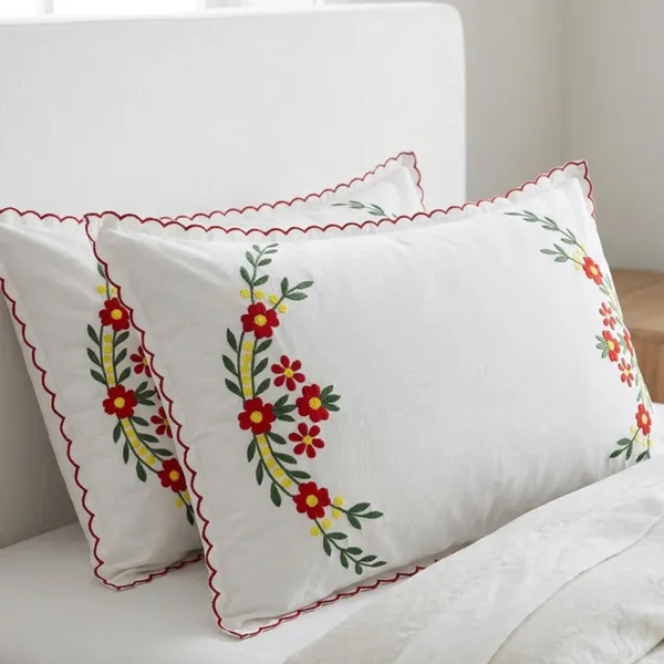 Red_Scarlet_White_Cotton_Embroidered_Pillow_Cover