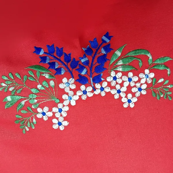 Pack_Of_1_Red_Cotton_Embroidered_Gulnaar_Bedsheet_Double_Bed