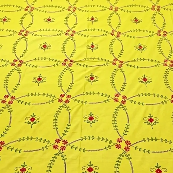 Pack_Of_1_Yellow_Cotton_Embroidered_Basanti_Bedsheet_Double_Bed