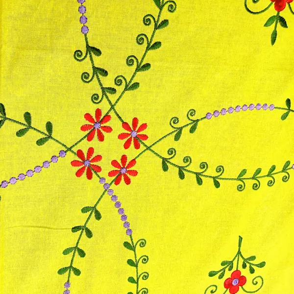 Pack_Of_1_Yellow_Cotton_Embroidered_Basanti_Bedsheet_Double_Bed