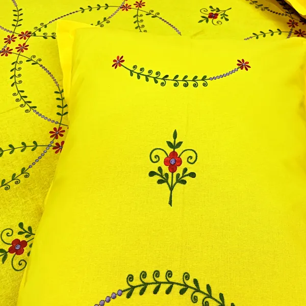 Pack_Of_1_Yellow_Cotton_Embroidered_Basanti_Bedsheet_Double_Bed