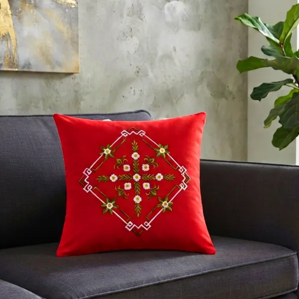 Pack_Of_1_Red_Cotton_Embroidered_Sukoon_Cushion_Cover