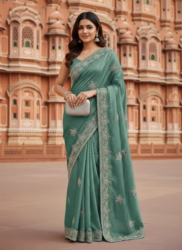 Jeweled_Elegance_Sequin_Georgette_Saree