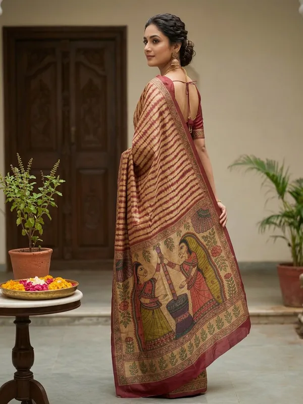 Traditional_Hand-Painted_Pallu_&_Geometric_Prints