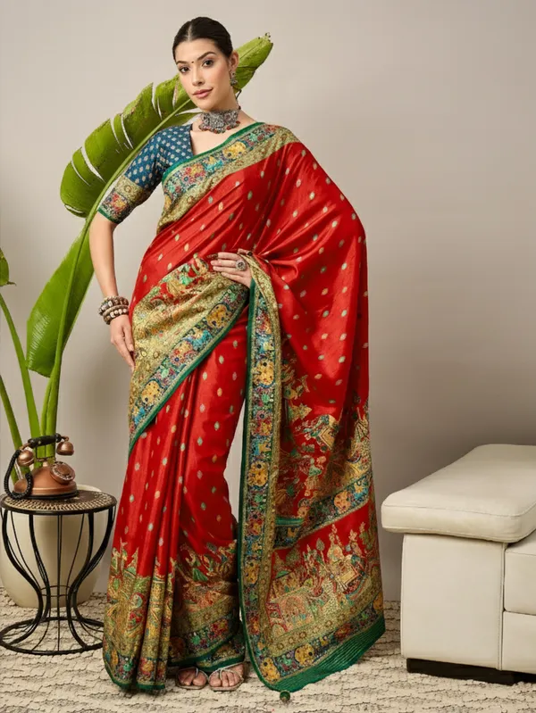 Dola_Silk_Saree_with_Intricate_Jari_Work