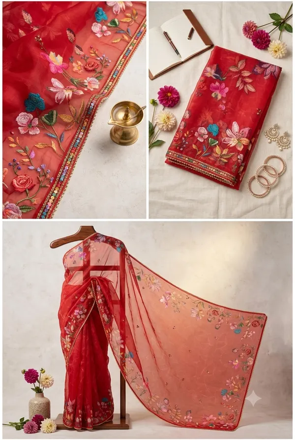 Scarlet_Floral_Embroidered-Style_Georgette_Saree