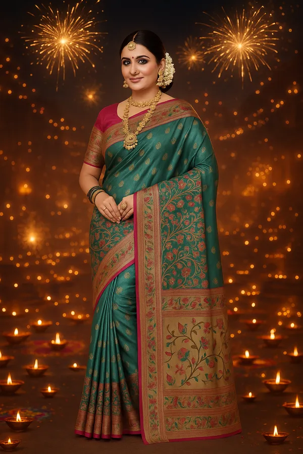Exquisite_Woven_Silk_Saree