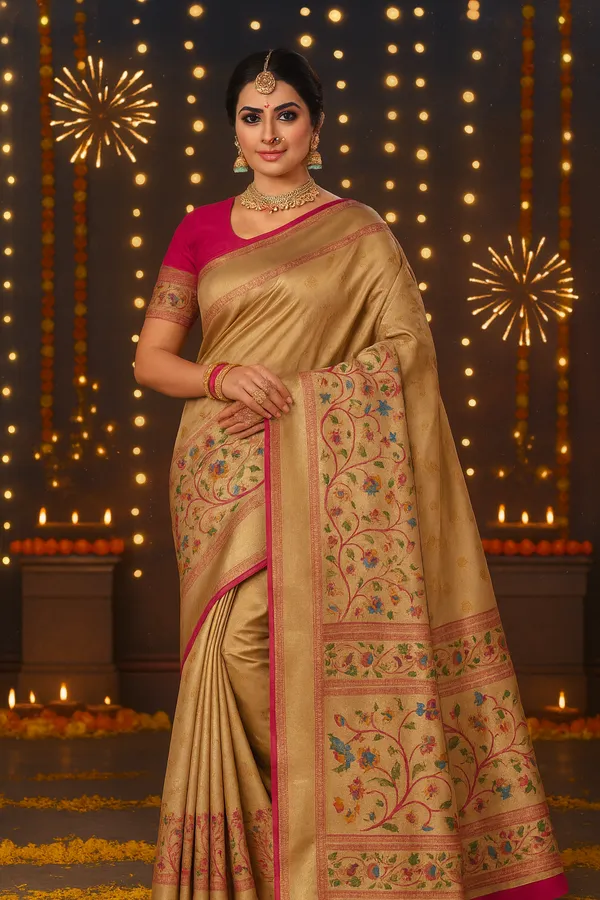Exquisite_Woven_Silk_Saree