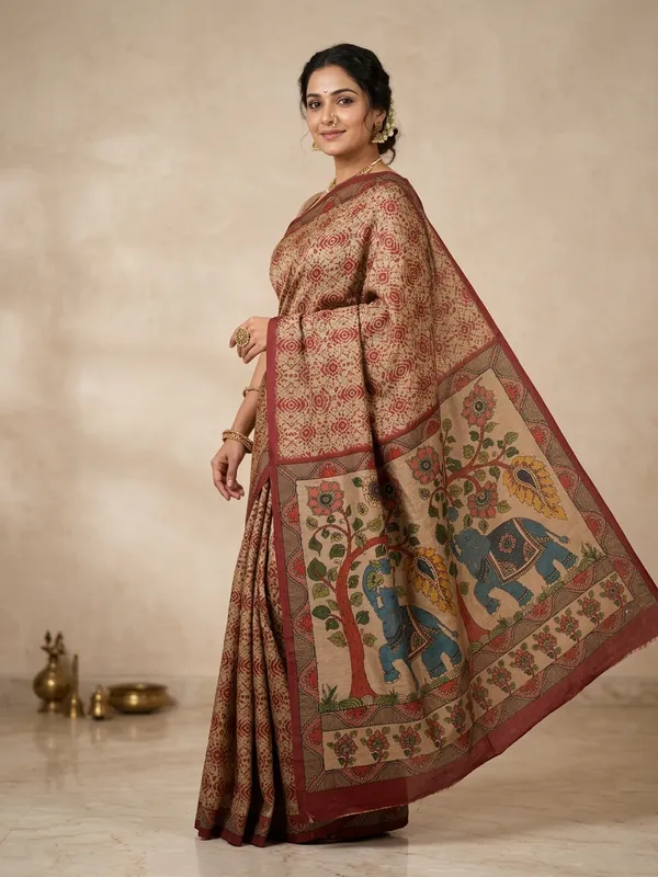 Traditional_Hand-Painted_Pallu_&_Geometric_Prints