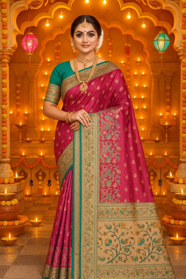 Exquisite_Woven_Silk_Saree