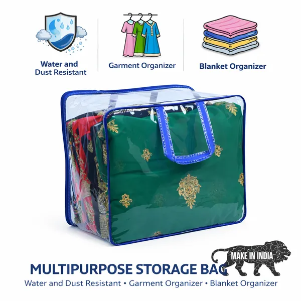 Multipurpose_Multi_Saree_Storage_&_Blanket_Packing_Bag_With_Zipper_|_Large_Saree_&_Blanket_Storage_Packing_Bag_With_Zipper_|_Multipurpose_Clothes_Organizer_For_Travel_&_Wardrobe_(Blue_Handle)