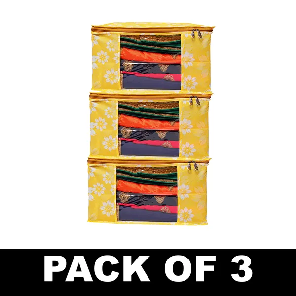 Heavy_Duty_Foldable_Floral_Storage_Bag_|_Clothes,_Quilt_&_Blanket_Organizer_With_Zipper_Window_For_Wardrobe_(Pack_Of_3)
