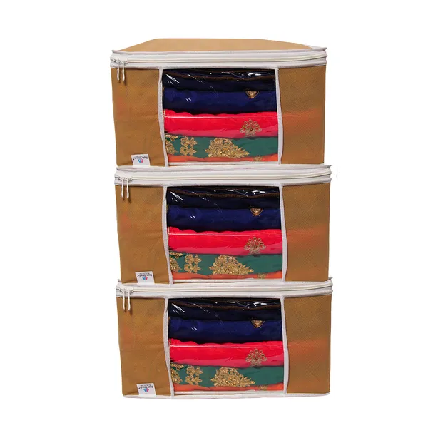 Saree_Cover_Storage_Box_For_Multipurpose_Foldable_Clothes_Storage_Organizer_With_Front_Window_|_Solid_Color_Saree,_Blanket_&_Garment_Storage_Bag_For_Wardrobe_|_Saree_Bags_Saree_Covers_For_Storage,_Wardrobe_Organiser_|_Foldable_Saree_Clothes_Storage_Bag_Wardrobe_(Pack_Of_3)