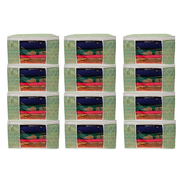 Saree_Cover_Storage_Box_For_Clothes_With_Premium_Quality_Non_Woven_Combo_Offer_Saree_Organizer_For_Wardrobe/Organizers_For_Clothes/Saree_Cover_|_Foldable_Royal_Print_Saree_Cover_Set_|_Saree_Bags_Saree_Covers_For_Storage,_Wardrobe_Organiser_|_Foldable_Saree_Clothes_Storage_Bag_Wardrobe_(Pack_Of_12)