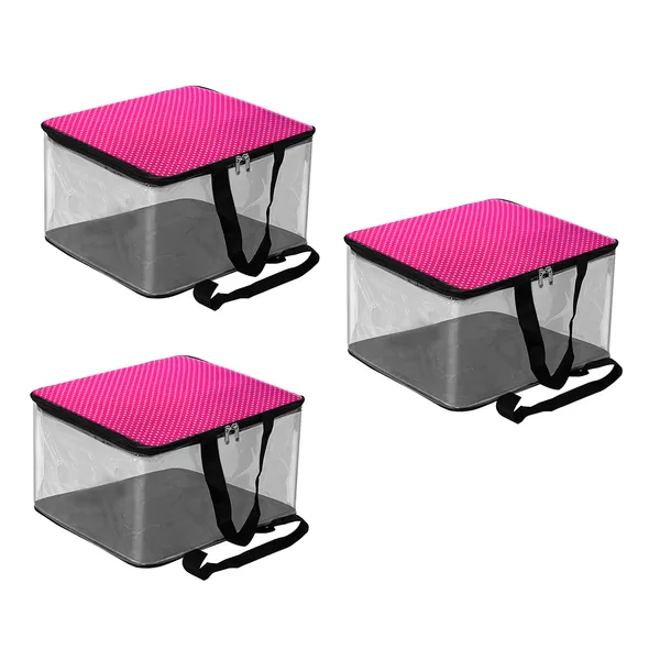 Printed_Transparent_Pvc_Garment_Storage_Bag_-_Pink_|_Transparent_Multipurpose_Storage_Organizer_|_Clothes,_Saree_&_Blanket_Storage_Bag_With_Strong_Carry_Handles