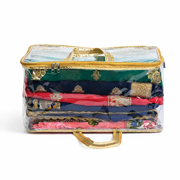 Multipurpose_Multi_Saree_Storage_&_Blanket_Packing_Bag_With_Zipper_|_Heavy_Duty_Multi_Saree_Storage_Bag_With_Zipper_|_Blanket,_Quilt_&_Clothes_Organizer_For_Travel_(Golden_Handle)