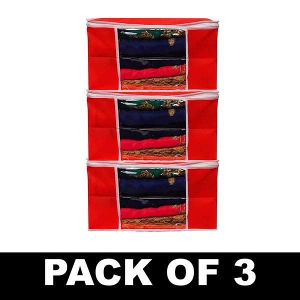 Premium_Foldable_Wardrobe_Storage_Bag_With_Transparent_Window_&_Zipper_|_Clothes,_Saree,_Blanket_&_Quilt_Organizer_Box_(Pack_Of_3)