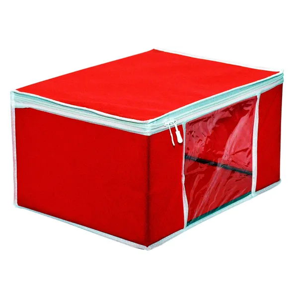 Premium_Foldable_Wardrobe_Storage_Bag_With_Transparent_Window_&_Zipper_|_Clothes,_Saree,_Blanket_&_Quilt_Organizer_Box_(Pack_Of_3)