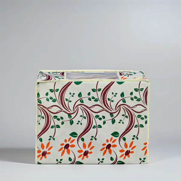 Premium_Printed_Clothes_Storage_Bag_With_Clear_Window_&_Zipper_|_Foldable_Wardrobe_Organizer_For_Saree,_Blanket_&_Bedding_|_Saree_Cover_Storage_Box_For_Clothes_With_Premium_Quality_Non_Woven_Combo_Offer_Saree_Organizer_For_Wardrobe/Organizers_For_Clothes/Saree_Cover_(Pack_Of_3)