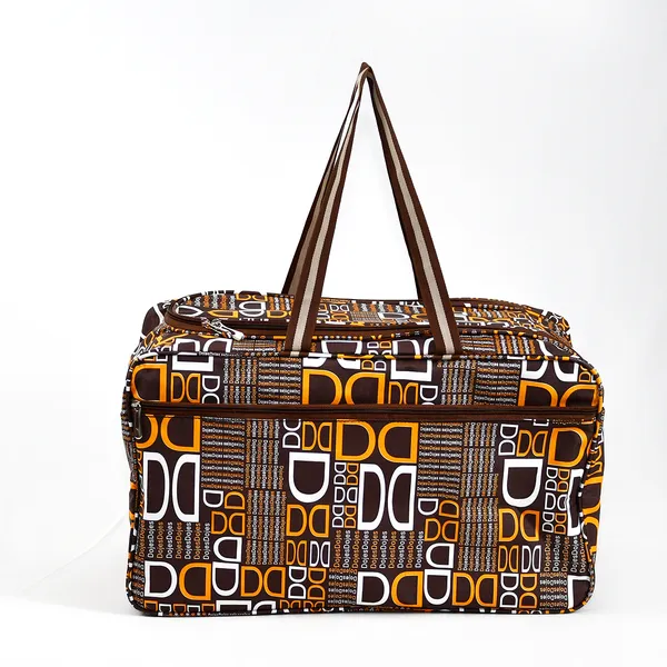 Brown_Printed_Designer_Travel_Duffel_Bag_For_Men_&_Women_|_Premium_Large_Capacity_Travel_Storage_Bag_|_Stylish_Multipurpose_Luggage_Organizer