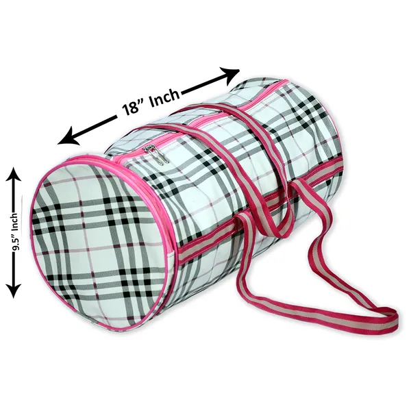 Pink_Stripe_Printed_Duffle_Gym_Bag_|_Multipurpose_Travel_Sports_Bag_For_Women_With_Strong_Handles_And_Smooth_Zipper