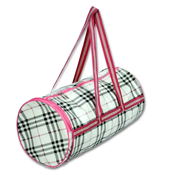 Pink_Stripe_Printed_Duffle_Gym_Bag_|_Multipurpose_Travel_Sports_Bag_For_Women_With_Strong_Handles_And_Smooth_Zipper