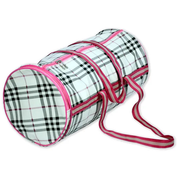 Pink_Stripe_Printed_Duffle_Gym_Bag_|_Multipurpose_Travel_Sports_Bag_For_Women_With_Strong_Handles_And_Smooth_Zipper