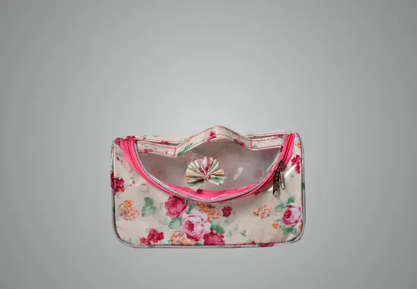 Womens_Floral_Clutch_Purse_With_Zip_Closure_|_Compact_Makeup,_Cash_&_Travel_Essentials_Organizer_(Pink_Design)