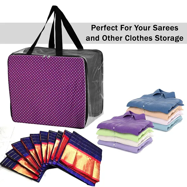 Printed_Transparent_Pvc_Garment_Storage_Bag_-_Purple_|_Multipurpose_Transparent_Clothes_Storage_Bag_|_Large_Capacity_Garment_Organizer_For_Shopping,_Saree_&_Wardrobe