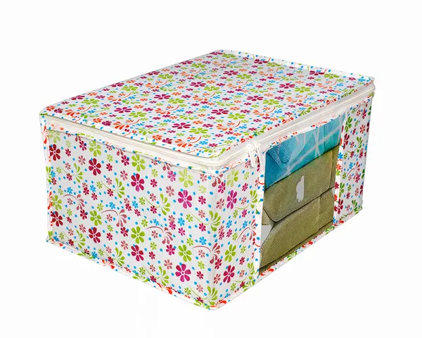 Saree_Cover_Storage_Box_For_Clothes_With_Premium_Quality_Non_Woven_Combo_Offer_Saree_Organizer_For_Wardrobe/Organizers_For_Clothes/Saree_Cover_|_Multipurpose_Foldable_Saree_&_Clothes_Storage_Organizer_With_Front_Window_|_Multicolor_Floral_Printed_Garment_Storage_Bag_For_Wardrobe_(Pack_Of_12)