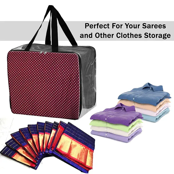 Printed_Transparent_Pvc_Garment_Storage_Bag_-_Brown_|_Multipurpose_Clear_Storage_Organizer_For_Clothes_|_Durable_Shopping_&_Saree_Storage_Bag_With_Carry_Handle