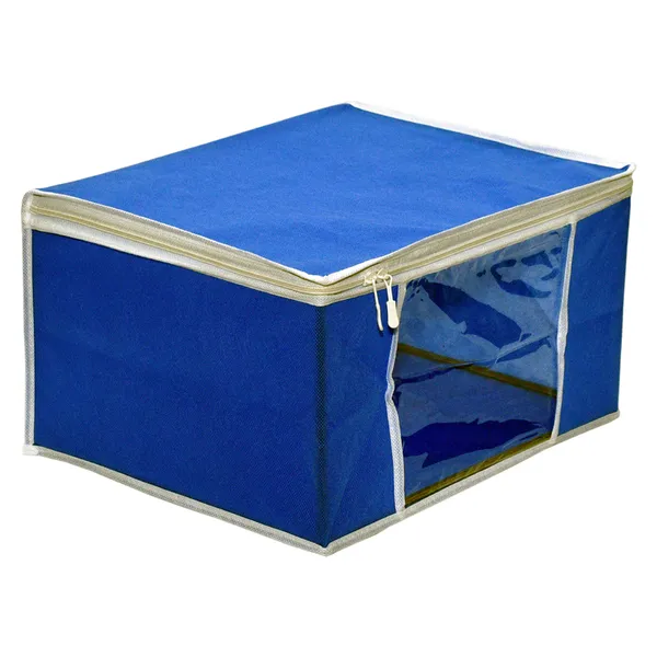 Heavy_Duty_Foldable_Clothes_Storage_Bag_|_Blanket_&_Saree_Organizer_With_Zipper_&_Clear_Window_|_Wardrobe_Storage_Box_(Pack_Of_12)