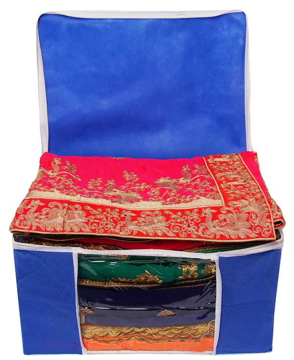 Heavy_Duty_Foldable_Clothes_Storage_Bag_|_Blanket_&_Saree_Organizer_With_Zipper_&_Clear_Window_|_Wardrobe_Storage_Box_(Pack_Of_12)