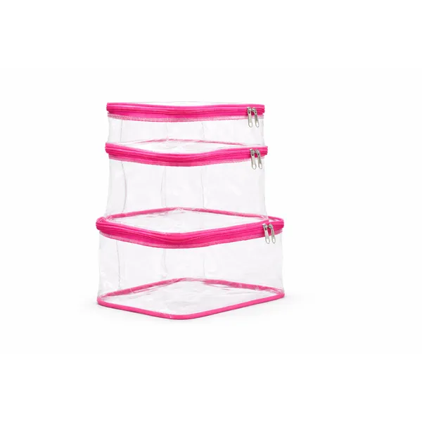 Transparent_Makeup_Organizer_Travel_Pouch_|_Multipurpose_Cosmetic_Toiletry_Kit_Bag_For_Women_|_Clear_Pvc_Vanity_Storage_Bag_(Pink)