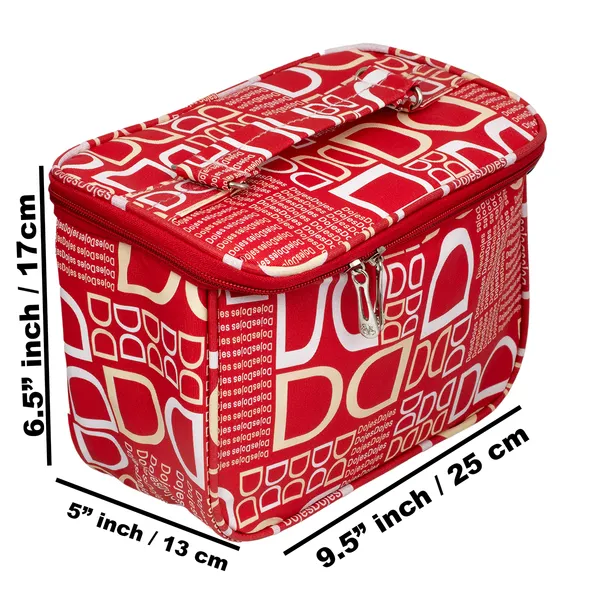 Travel_Makeup_Organizer_Bag_With_Handle_|_Rexine_Cosmetic_Vanity_Kit_Storage_With_Inner_Pocket_&_Rust-Free_Zipper_(Red)