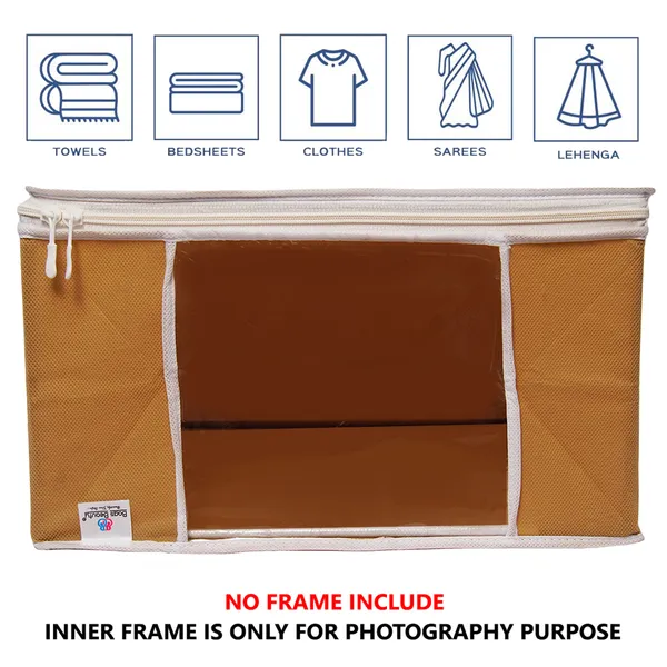 Saree_Cover_Storage_Box_For_Multipurpose_Foldable_Clothes_Storage_Organizer_With_Front_Window_|_Solid_Color_Saree,_Blanket_&_Garment_Storage_Bag_For_Wardrobe_|_Saree_Bags_Saree_Covers_For_Storage,_Wardrobe_Organiser_|_Foldable_Saree_Clothes_Storage_Bag_Wardrobe_(Pack_Of_12)