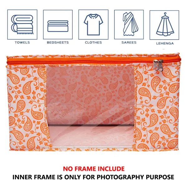 Paisley_Printed_Foldable_Storage_Bag_With_Zipper_Window_|_Large_Clothes_&_Blanket_Organizer_For_Wardrobe_(Pack_Of_6)