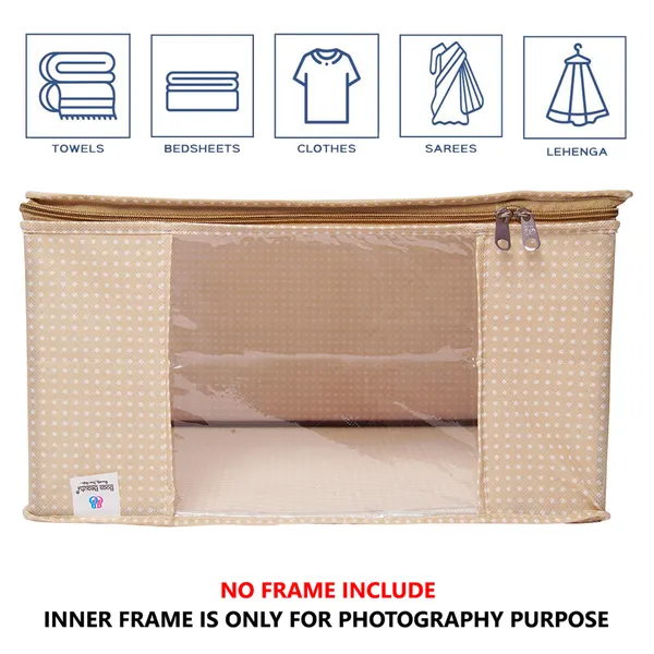Saree_Cover_Storage_Box_For_Clothes_With_Premium_Quality_Non_Woven_Combo_Offer_Saree_Organizer_For_Premium_Polka_Dot_Clothes_Storage_Bag_With_Clear_Window_&_Zipper_|_Foldable_Wardrobe_Organizer_For_Saree,_Blanket_&_Bedding_|_Foldable_Saree_Clothes_Storage_Bag_Wardrobe_(Pack_Of_6)