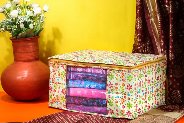 Large_Foldable_Clothes_&_Saree_Storage_Bag_With_Zipper_&_Transparent_Window_|_Multicolor_Floral_Wardrobe_Organizer_For_Blanket,_Quilt_&_Garment_Storage_|_Saree_Cover_Storage_Box_For_Clothes_With_Premium_Quality_Non_Woven_Combo_Offer_Saree_Organizer_For_Wardrobe/Organizers_For_Clothes/Saree_Cover_|_Foldable_Saree_Clothes_Storage_Bag_Wardrobe_(Pack_Of_6)