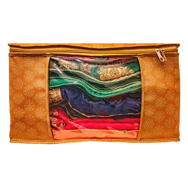 Premium_Printed_Clothes_Storage_Bag_With_Clear_Window_&_Zipper_|_Foldable_Wardrobe_Organizer_For_Saree,_Blanket_&_Bedding_|_Saree_Cover_Storage_Box_For_Clothes_With_Premium_Quality_Non_Woven_Combo_Offer_Saree_Organizer_For_Wardrobe/Organizers_For_Clothes/Saree_Cover_(Pack_Of_3)