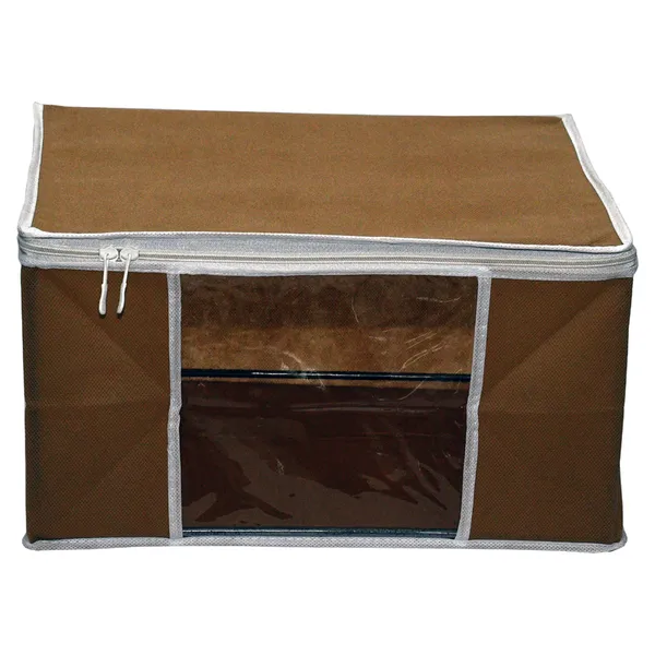 Saree_Cover_Storage_Box_For_Multipurpose_Foldable_Clothes_Storage_Organizer_With_Front_Window_|_Solid_Color_Saree,_Blanket_&_Garment_Storage_Bag_For_Wardrobe_|_Saree_Bags_Saree_Covers_For_Storage,_Wardrobe_Organiser_|_Foldable_Saree_Clothes_Storage_Bag_Wardrobe_(Pack_Of_6)