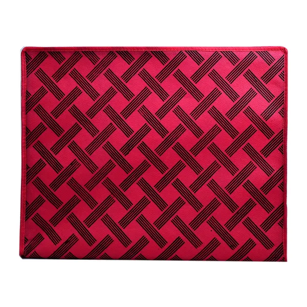 Saree_Cover_Storage_Box_For_Clothes_With_Premium_Quality_Non_Woven_Combo_Offer_Saree_Organizer_For_Large_Foldable_Clothes_Storage_Bag_With_Zipper_&_Transparent_Window_|_Red_Geometric_Print_Wardrobe_Organizer_For_Saree,_Blanket_&_Quilt_Storage_(Pack_Of_3)