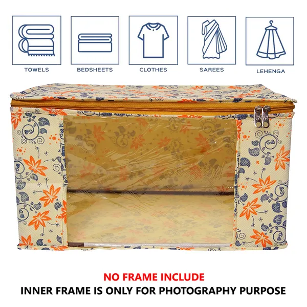 Multipurpose_Foldable_Clothes_Storage_Organizer_With_Front_Window_|_Multicolor_Printed_Saree,_Blanket_&_Garment_Storage_Bag_For_Wardrobe_|_Saree_Cover_Storage_Box_For_Clothes_With_Premium_Quality_Non_Woven_Combo_Offer_Saree_Organizer_For_Wardrobe/Organizers_For_Clothes/Saree_Cover_|_Saree_Bags_Saree_Covers_For_Storage,_Wardrobe_Organiser_|_Foldable_Saree_Clothes_Storage_Bag_Wardrobe_(Pack_Of_12)