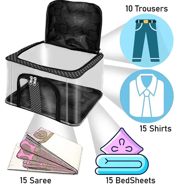 Transparent_Wardrobe_Clothes_Organizer_Storage_Bag_|_Dual_Zip_Front_&_Top_Opening_|_Dust_&_Moisture_Proof_Foldable_Storage_Box_(Grey)