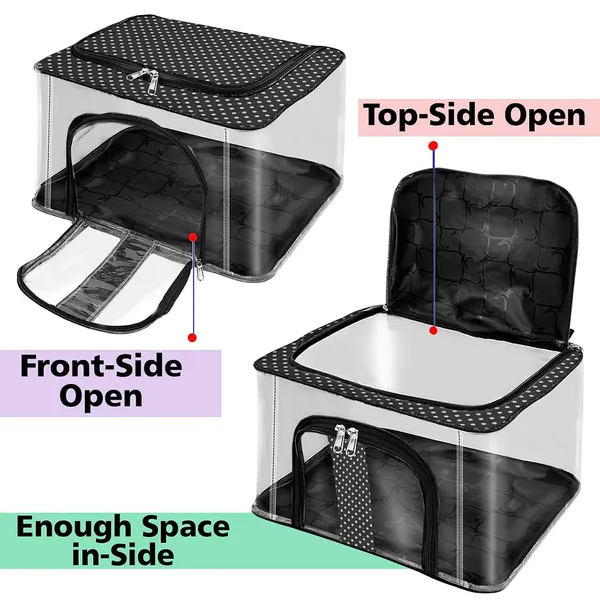 Transparent_Wardrobe_Clothes_Organizer_Storage_Bag_|_Dual_Zip_Front_&_Top_Opening_|_Dust_&_Moisture_Proof_Foldable_Storage_Box_(Grey)
