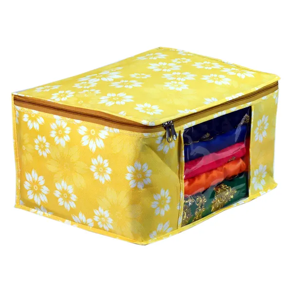 Heavy_Duty_Foldable_Floral_Storage_Bag_|_Clothes,_Quilt_&_Blanket_Organizer_With_Zipper_Window_For_Wardrobe_(Pack_Of_6)